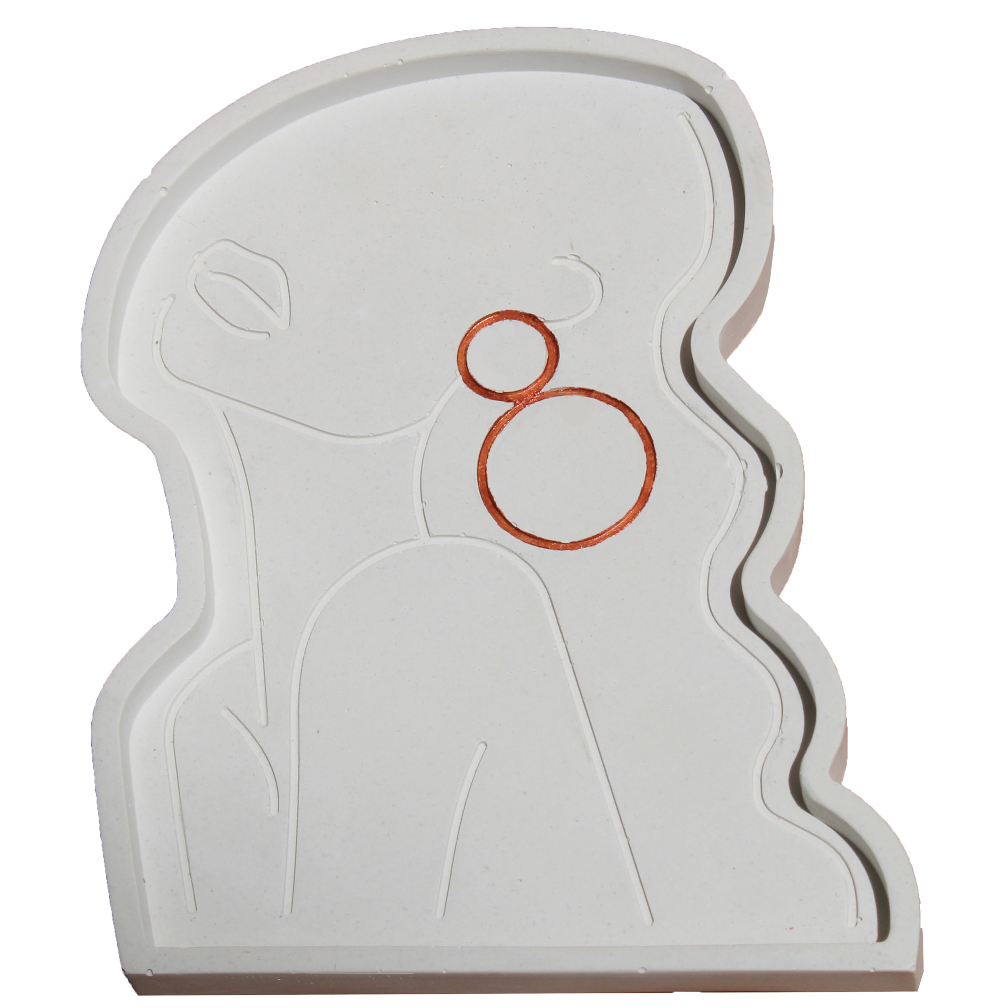 ظرف دکوری مدل دختر girl