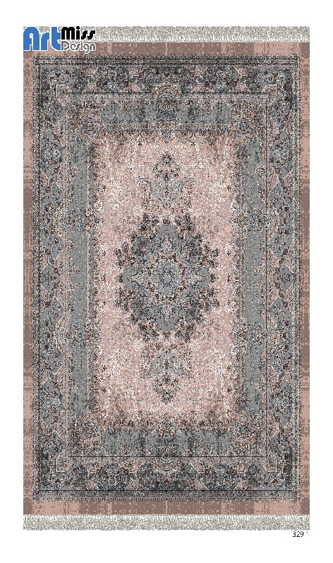 فرشینه و قالیچه درجه1 در ابعاد متنوع با ترمز فرش زمینه کاکاویی روشن