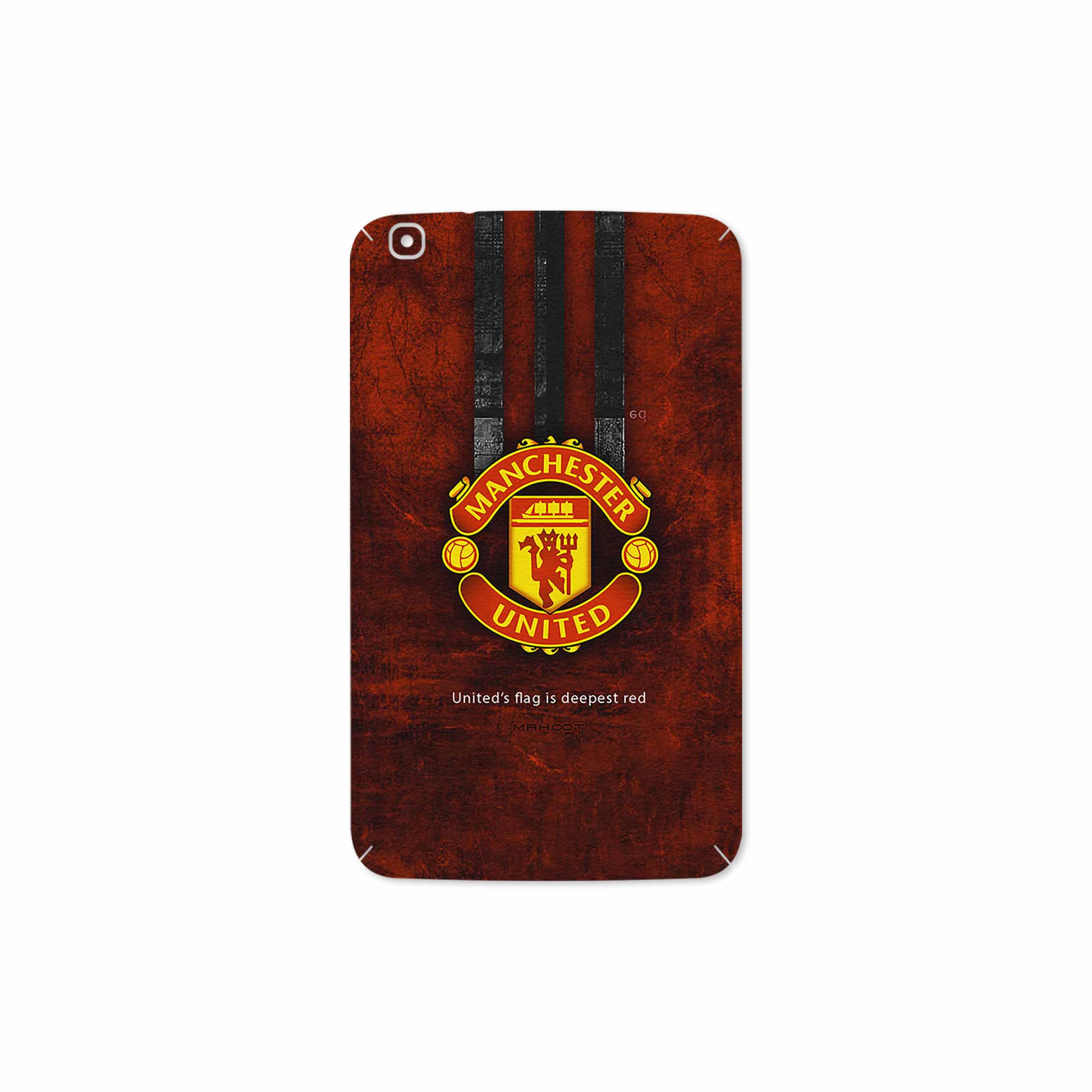 برچسب پوششی ماهوت مدل Manchester-United مناسب برای تبلت سامسونگ Galaxy Tab 3 8.0 2013 T311