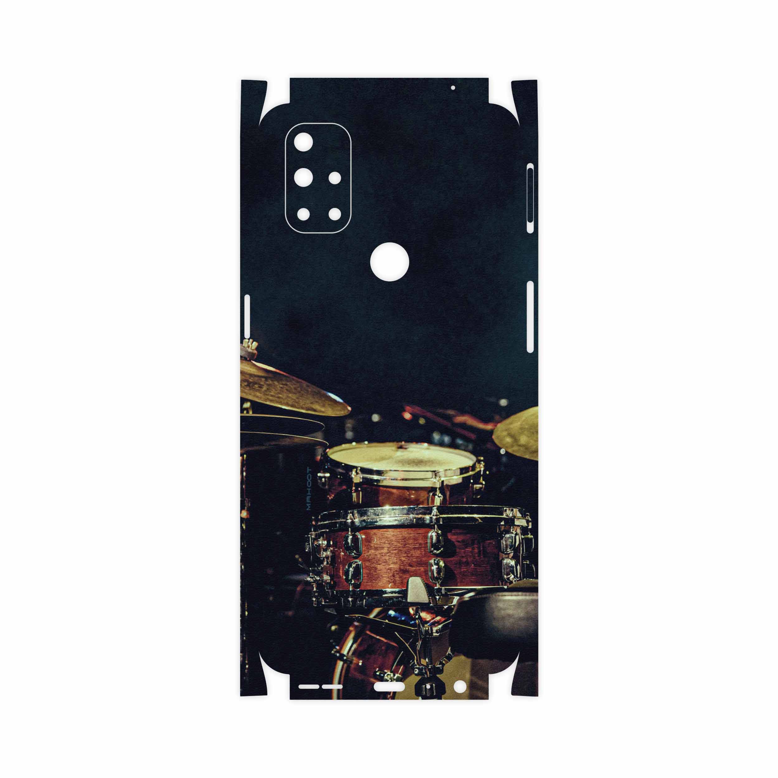 برچسب پوششی ماهوت مدل Drum-Kit-FullSkin مناسب برای گوشی موبایل وان پلاس Nord N10 5G
