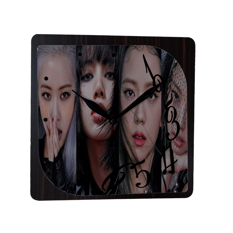 ساعت دیواری طرح بلک پینک کد tp109