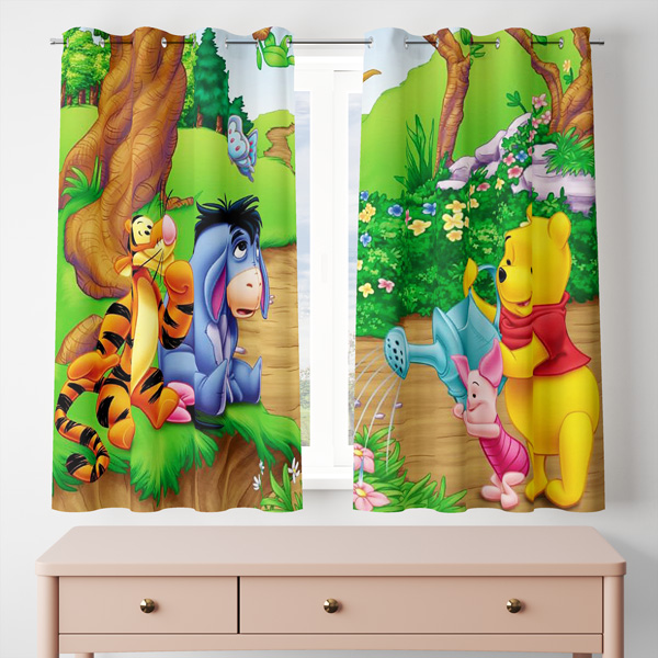 پرده مدل مخمل پانچی کد 8117 سایز 200x140 سانتی متر