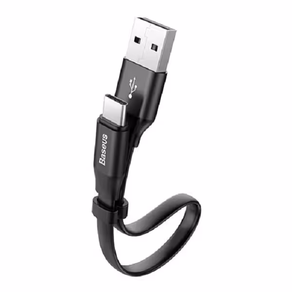 کابل تبدیل USB به USB-C باسئوس مدل Nimble CATMBJ طول 0.23 متر