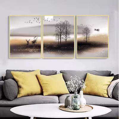 تابلو مدل دکوراتیو کد 434 مجموعه سه عددی