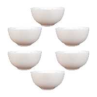 کاسه سرامیکی مدل ماست خوری کد KM8 بسته 6 عددی