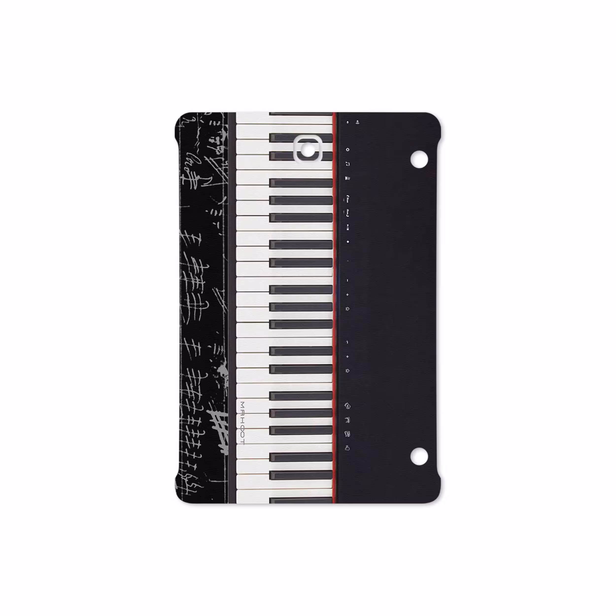 برچسب پوششی ماهوت مدل Piano-Instrument مناسب برای تبلت سامسونگ Galaxy Tab S2 8.0 2015 T710
