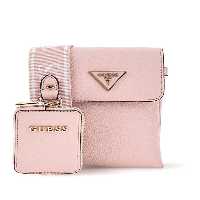 کیف شانه ای صورتی زنانه تلفن لاتونا اورجینال Guess