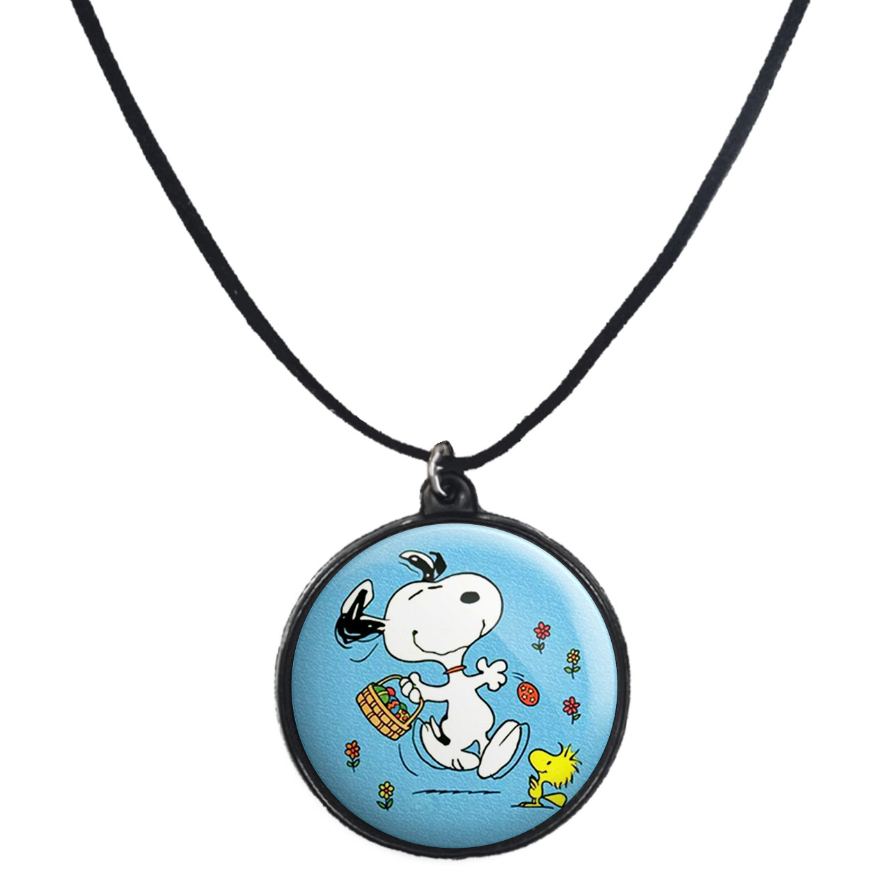 گردنبند پرمانه طرح اسنوپی کد pmb.14465