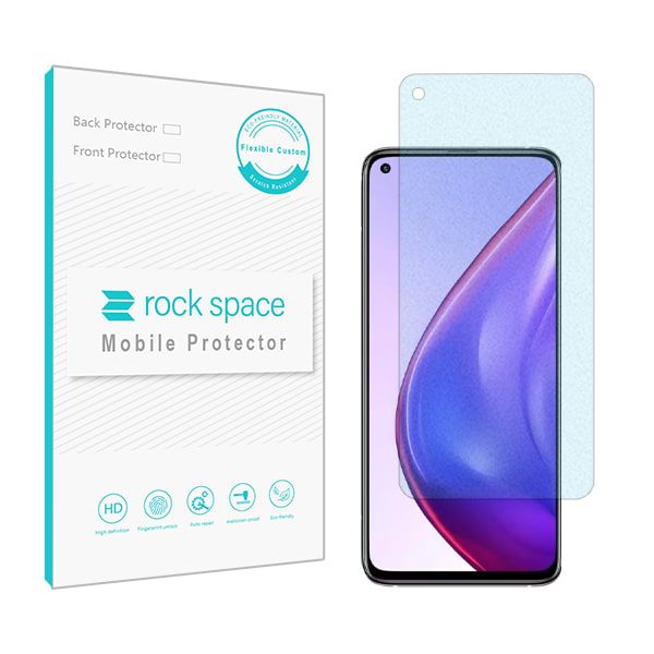 گلس شیائومی Mi 10T Pro 5G مدل نانو هیدروژل مات آنتی بلو برند راک اسپیس کد S