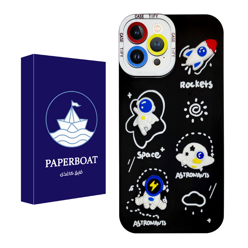 کاور قایق کاغذی مدل Galax مناسب برای گوشی موبایل اپل iPhone 13 Pro Max