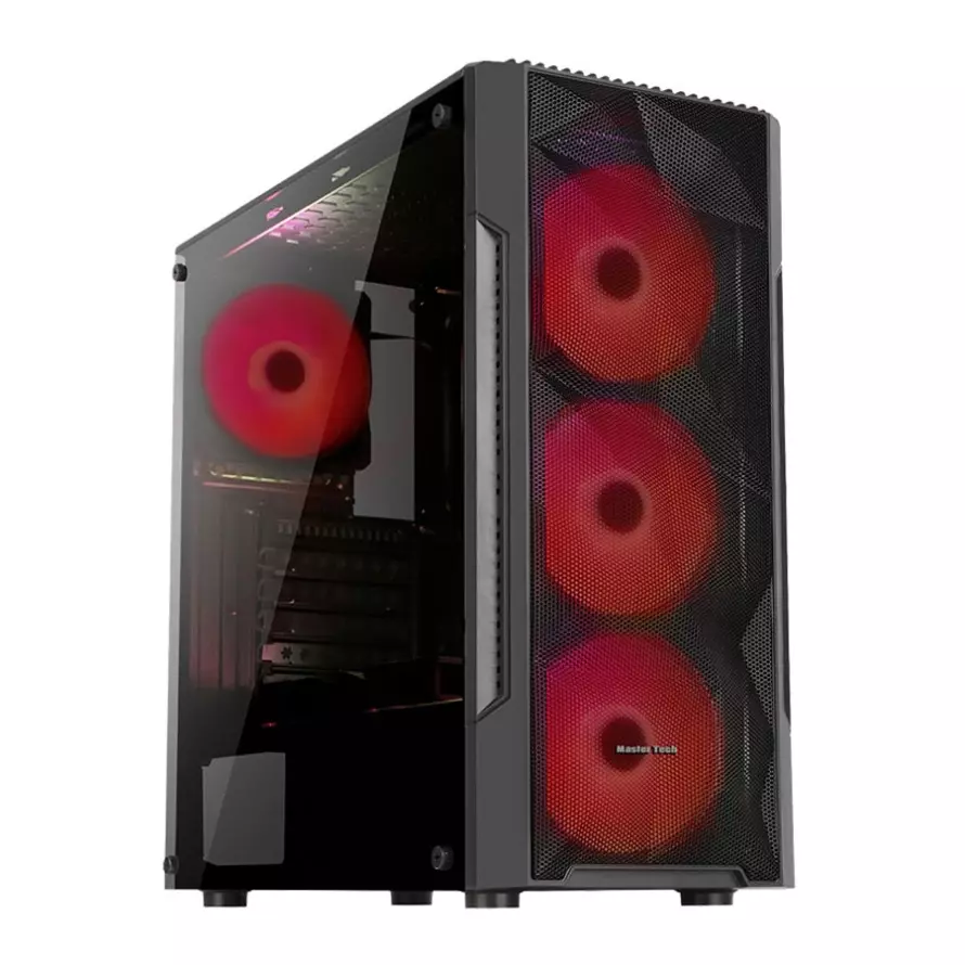 کیس کامپیوتر مسترتک Hunter Mini Glass