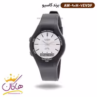 ساعت کاسیو مردانه بند رابر دو زمانه AW-90H-7EVDF