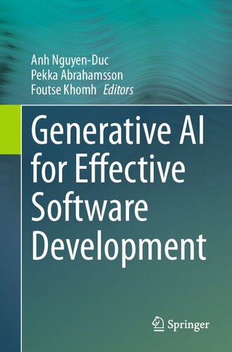 خرید و دانلود نسخه کامل کتاب Generative AI for Effective Software Development