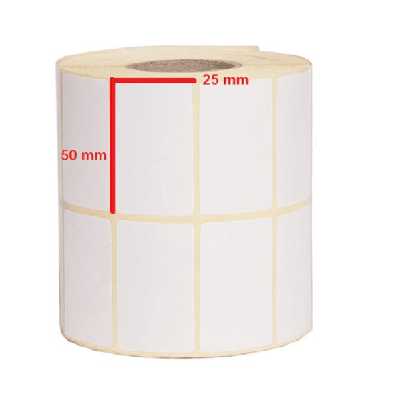 برچسب پرینتر لیبل زن مدل 25x50