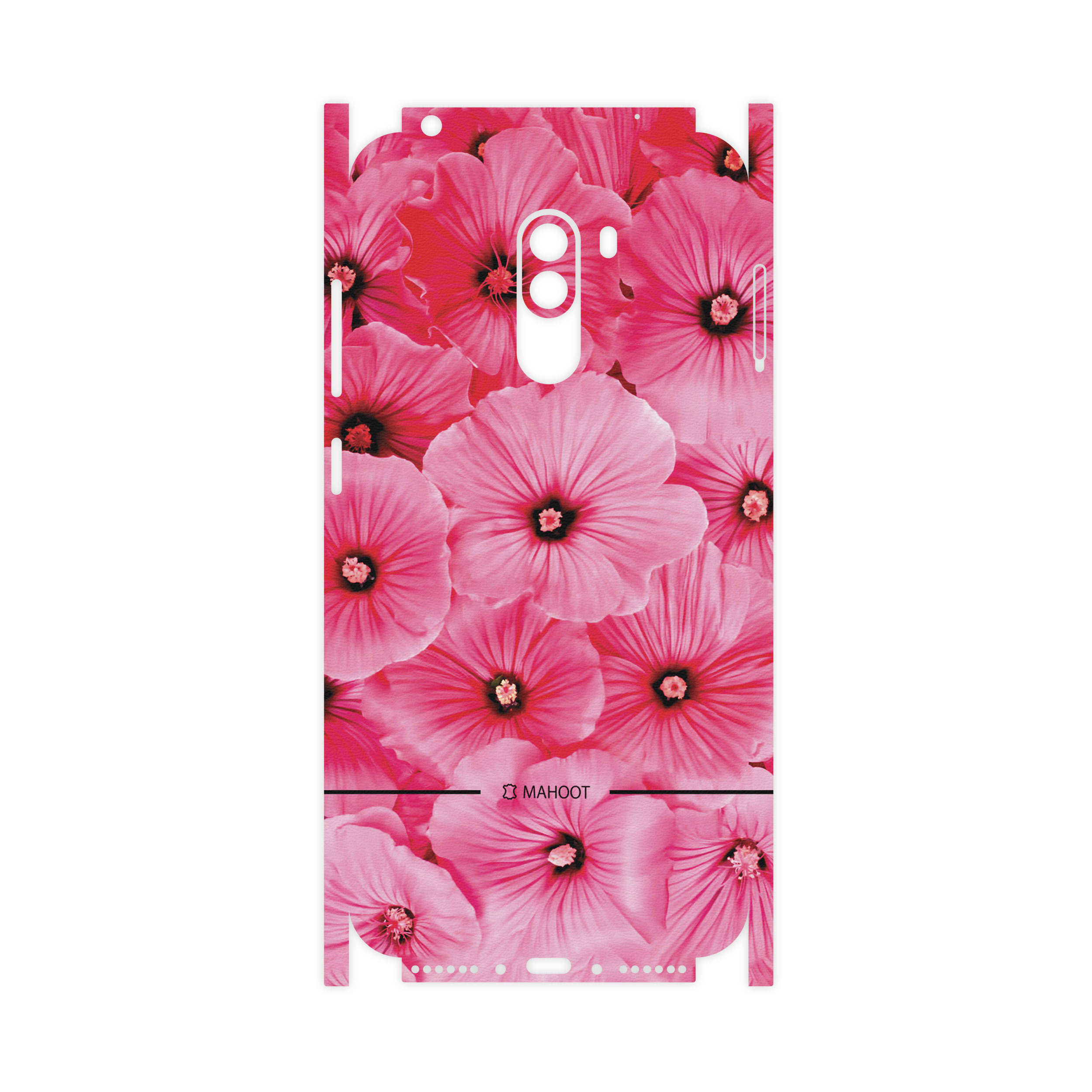 برچسب پوششی ماهوت مدل Pink-Flower-FullSkin مناسب برای گوشی موبایل شیائومی Pocophone F1
