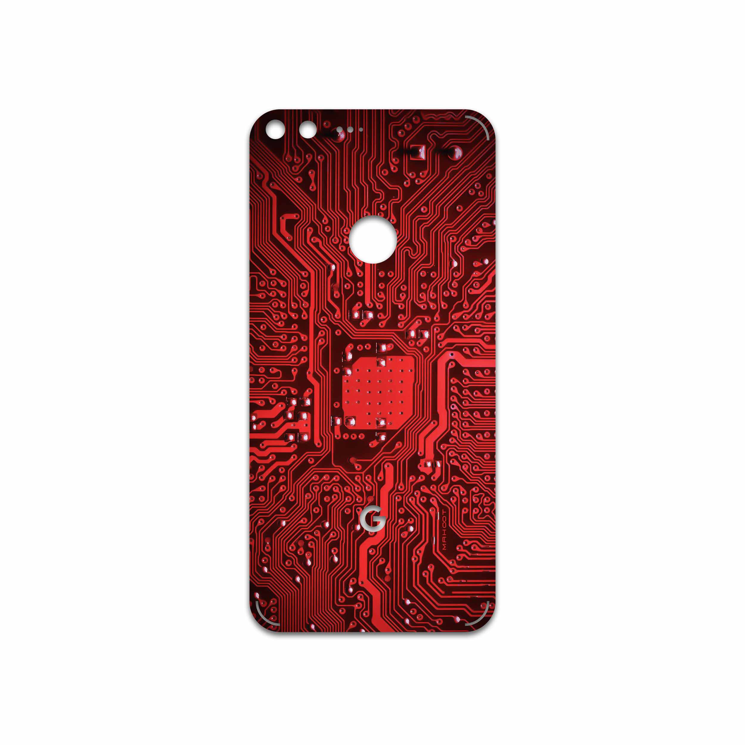 برچسب پوششی ماهوت مدل Red Printed Circuit Board مناسب برای گوشی موبایل گوگل Pixel