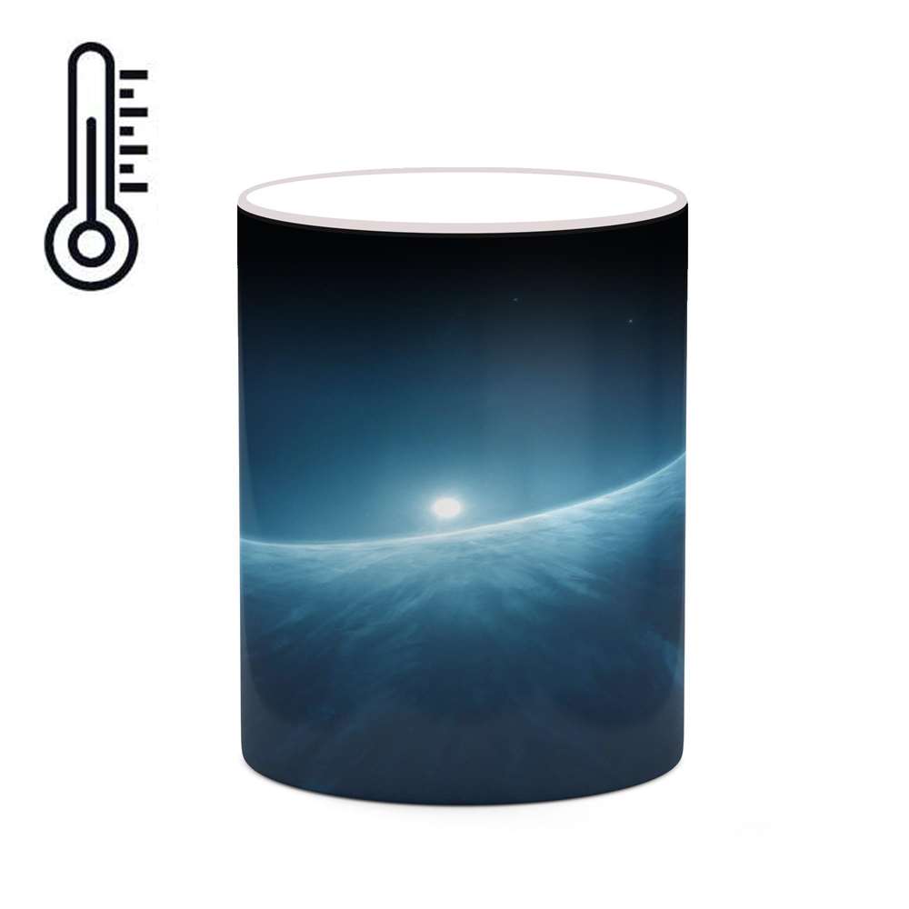 ماگ حرارتی کاکتی طرح فضا و کهکشان مدل mgh19945