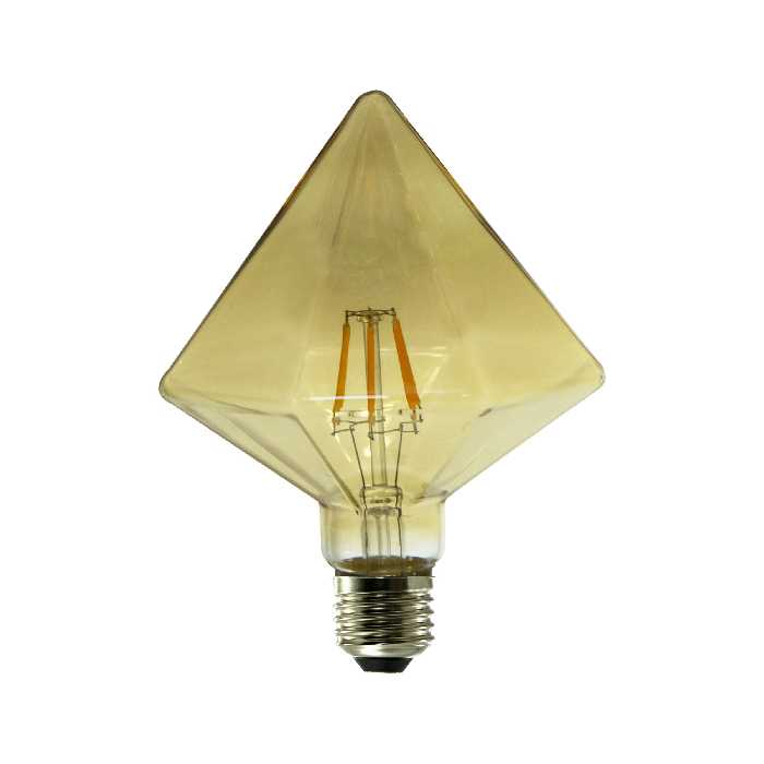 لامپ فیلامنتی 6 وات طرح الماس پایه E27