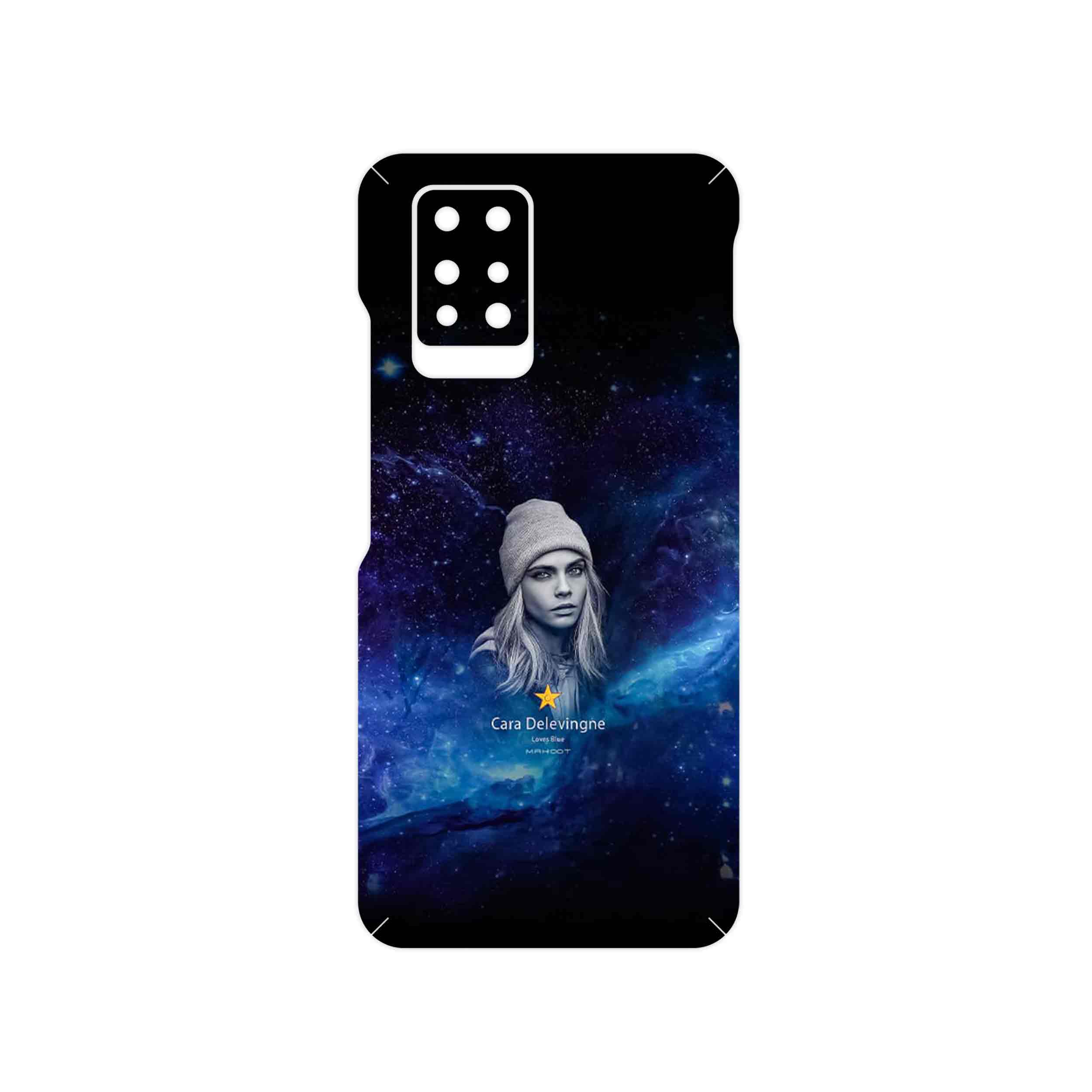 برچسب پوششی ماهوت مدل Cara Delevingne مناسب برای گوشی موبایل اینفینیکس Note 10 Pro