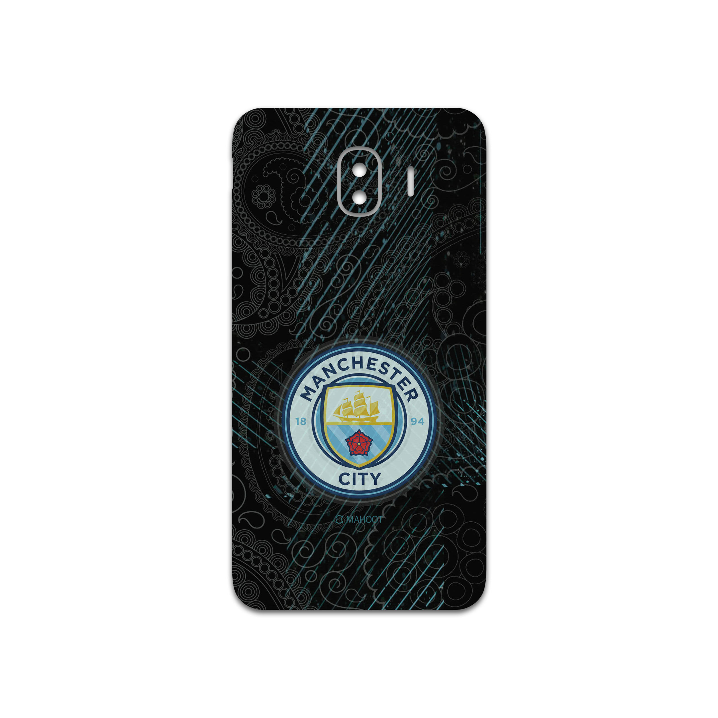برچسب پوششی ماهوت مدل Manchester-City مناسب برای گوشی موبایل سامسونگ Galaxy J4