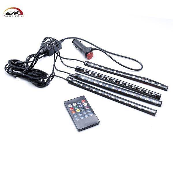 کیت نورپردازی ریموت دار داخل خودرو