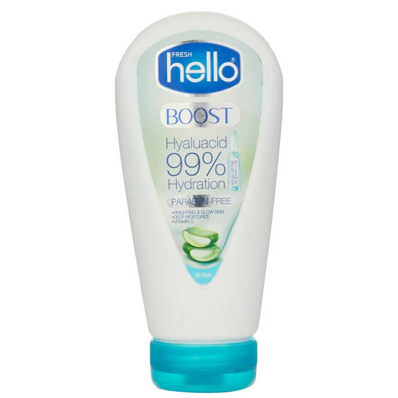 کرم مرطوب کننده تیوپی هلو فرش حاوی آلوئه ورا حجم 150mL