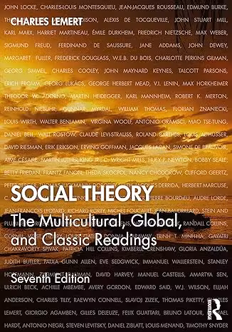 خرید و دانلود نسخه کامل کتاب Social Theory: The Multicultural, Global, and Classic Readings (7th Edition) - Pdf