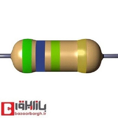 مقاومت 5.6 مگا اهم 1 وات 5 درصد