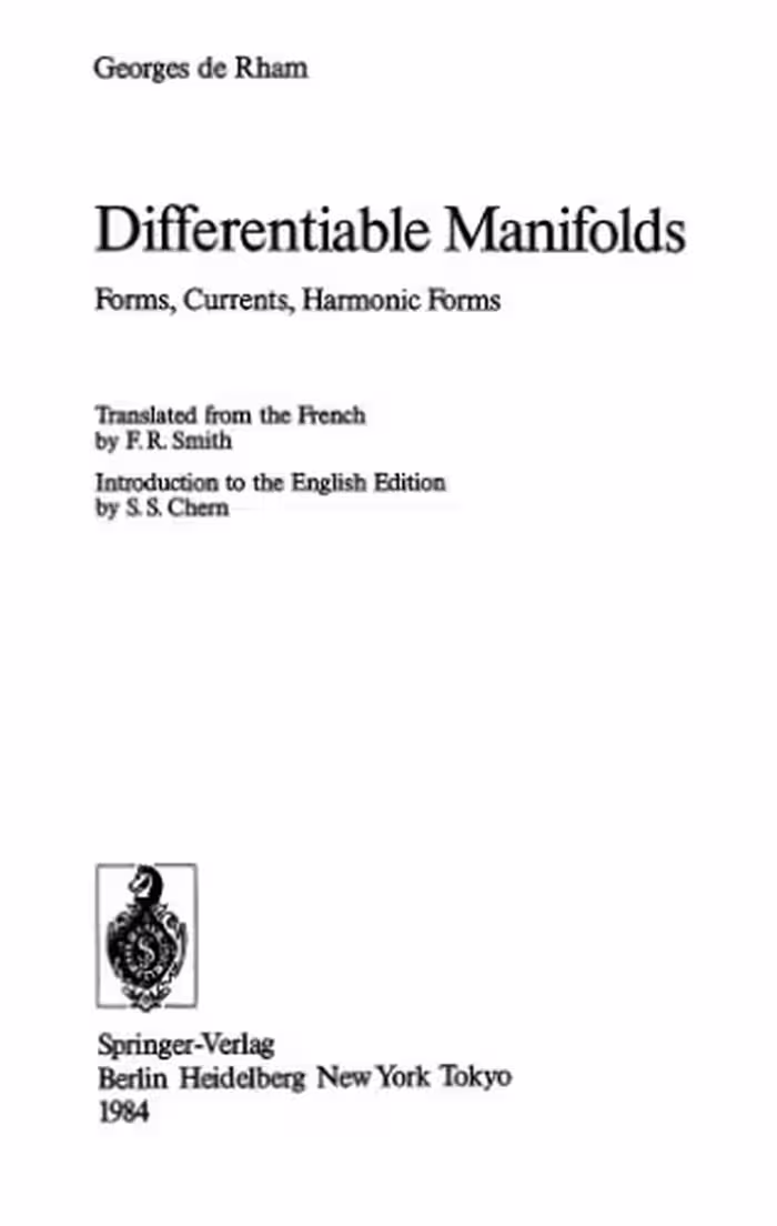 خرید و دانلود نسخه کامل کتاب Differentiable manifolds. Forms, currents, harmonic forms