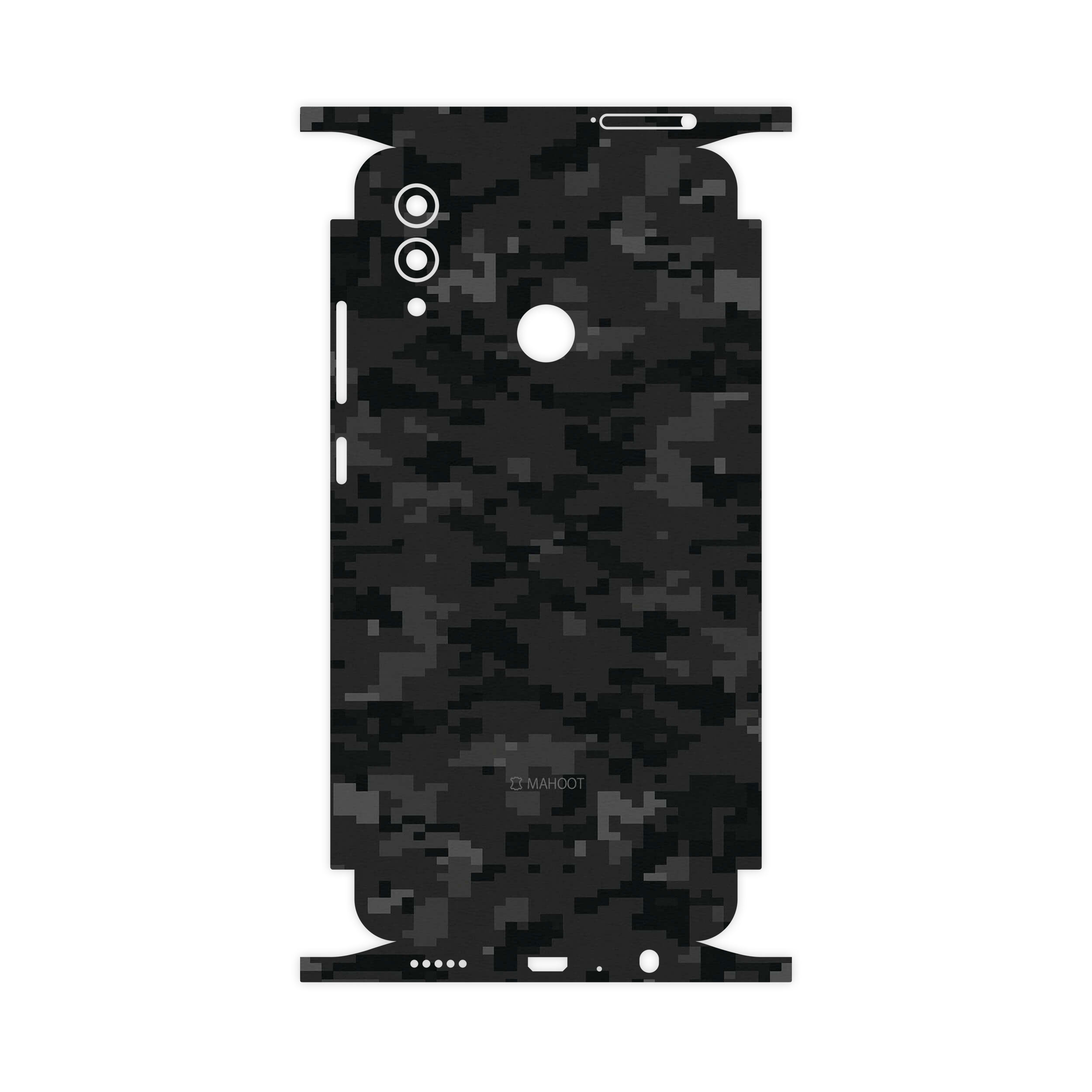 برچسب پوششی ماهوت مدل Night-Army-Pixel-FullSkin مناسب برای گوشی موبایل آنر 10 Lite