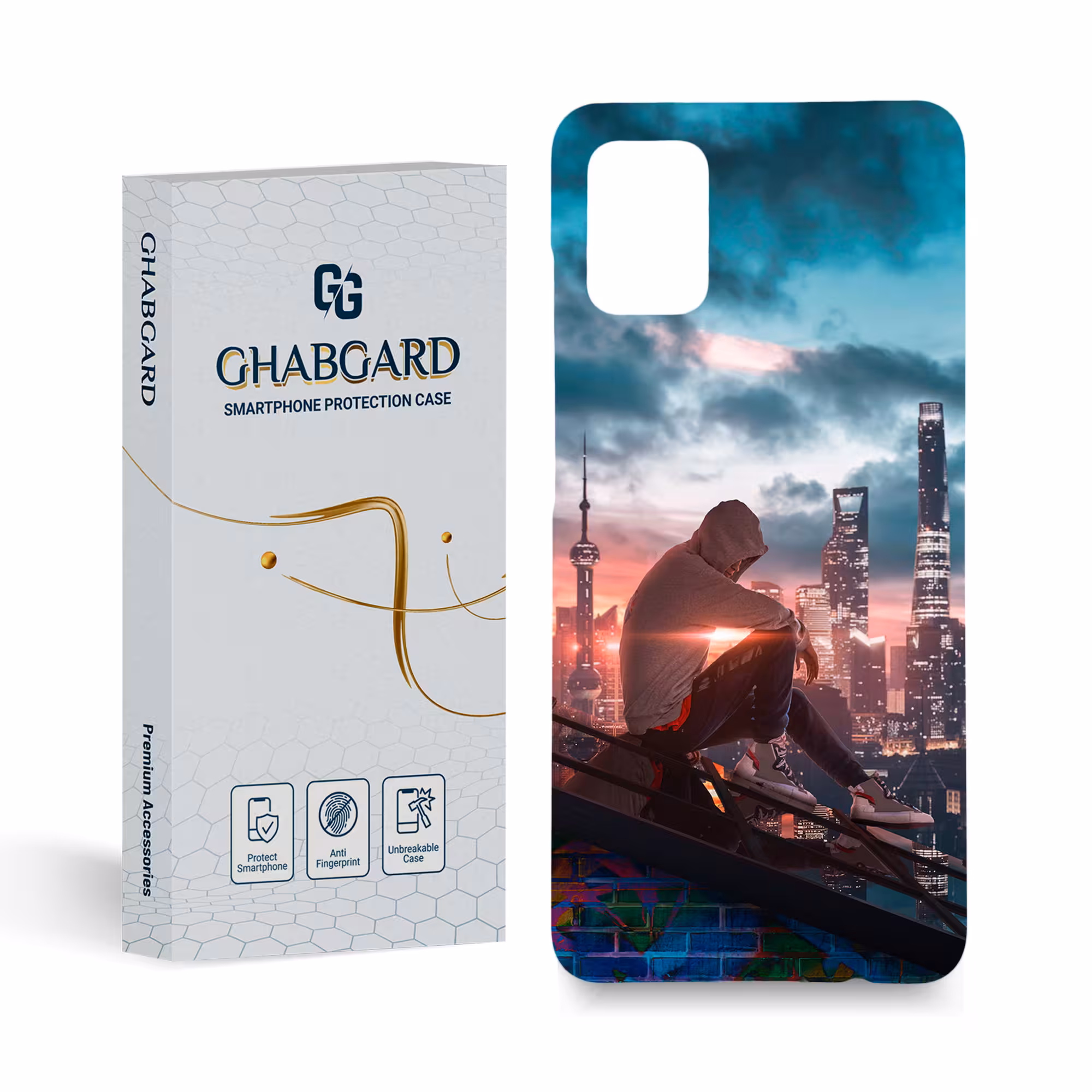 کاور قاب گارد مدل پسرانه مناسب برای گوشی موبایل سامسونگ Galaxy A31