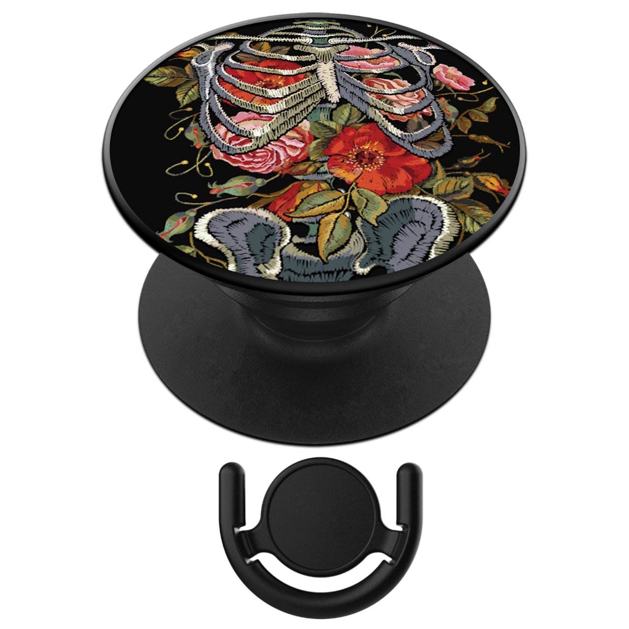 پایه نگهدارنده گوشی موبایل پاپ  سوکت آکام مدل APSC002160 به همراه پاپ کلیپ