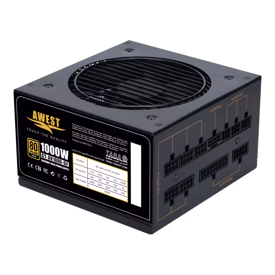 خرید منبع تغذیه اوست AWEST AV1000-GF با بهترین قیمت
