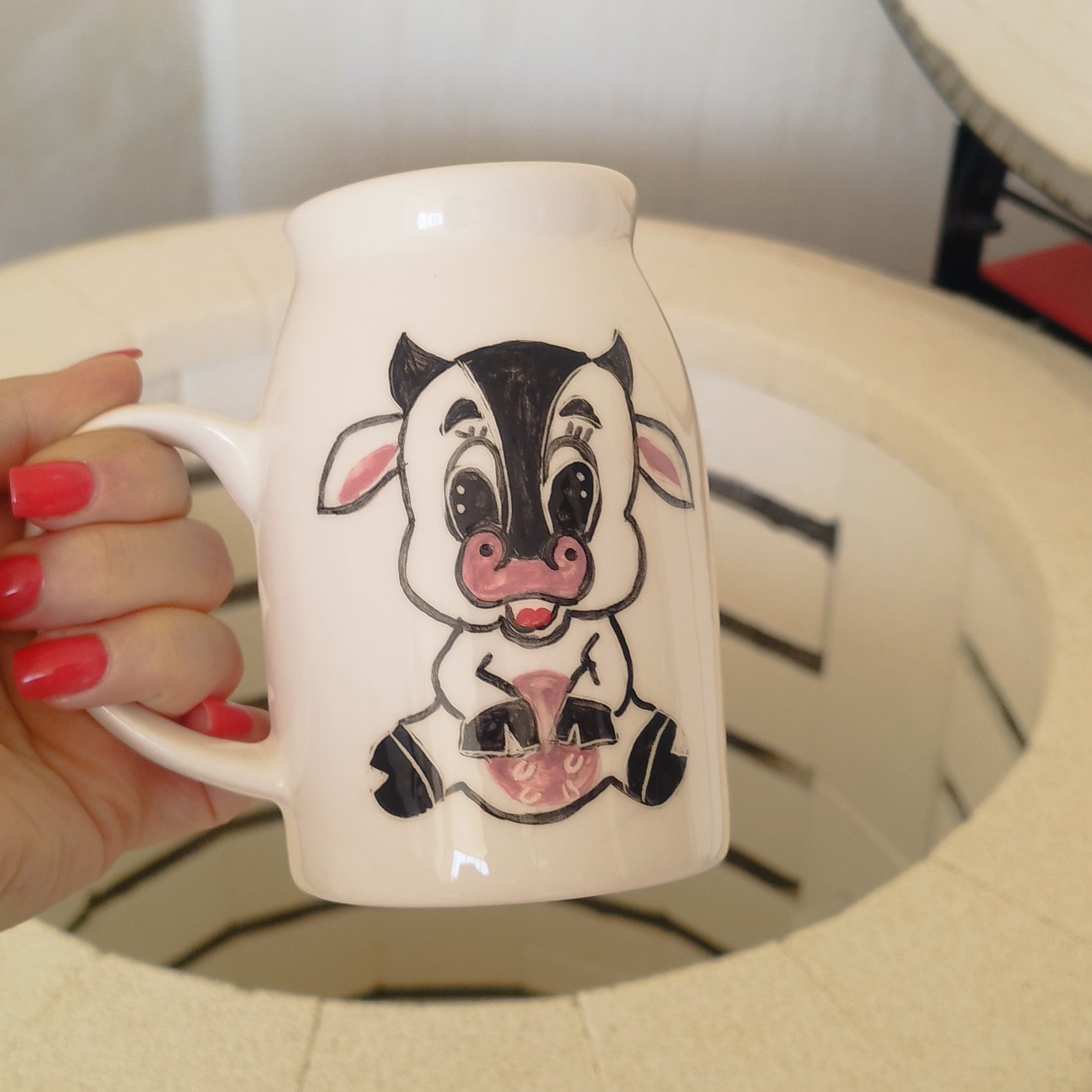 ماگ شیرسرامیکی