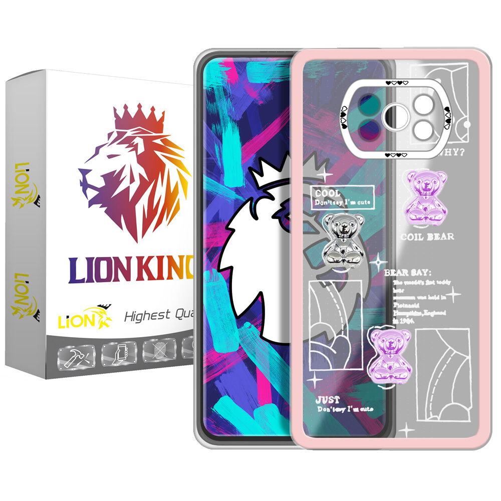  کاور لاین کینگ مدلBiدوخرس مناسب برای گوشی موبایل  شیائومی Poco X3 / X3 Pro