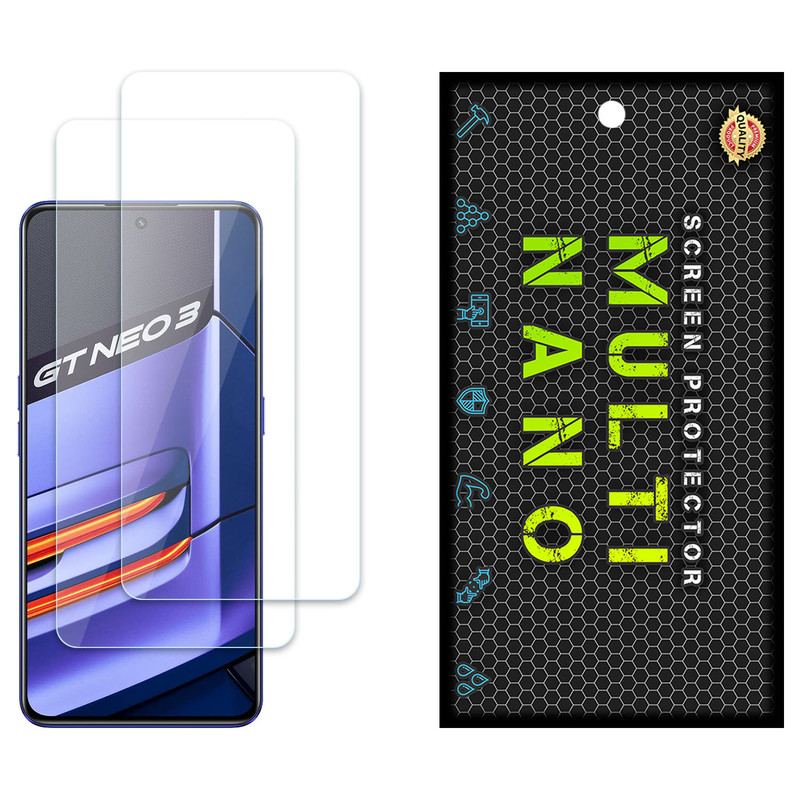 محافظ صفحه نمایش مولتی نانو مدل X-S2N مناسب برای گوشی موبایل ریلمی GT Neo 3 بسته دو عددی | کالا برتری