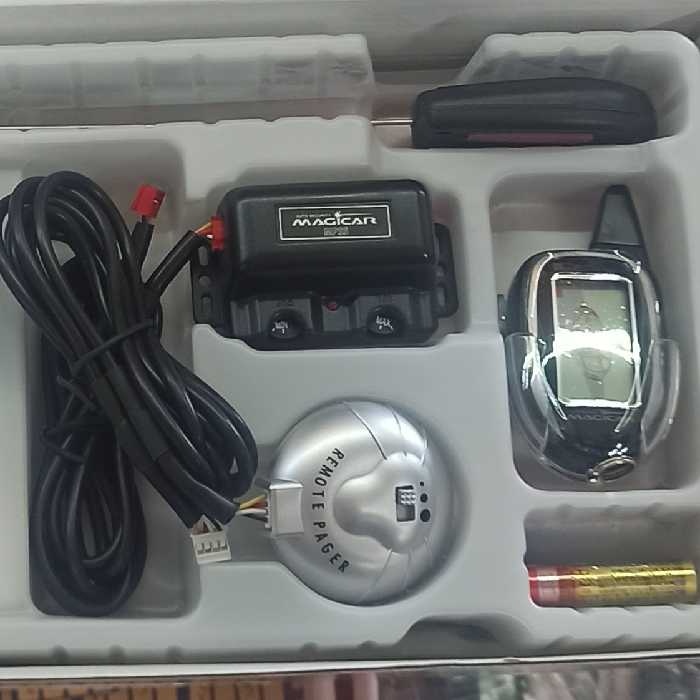 دزدگیر تصویری استارتر ماجیکار مدل M110AS (تک تصویر)