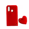 کاور طرح پام پام قلب مناسب برای گوشی موبایل هوآوی Y9 Prime 2019 به همراه آویز