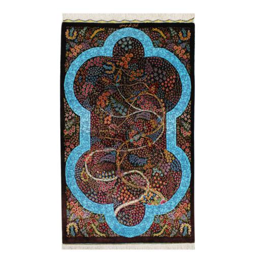 فرش دستبافت  نیم متری حرمتی کد 122