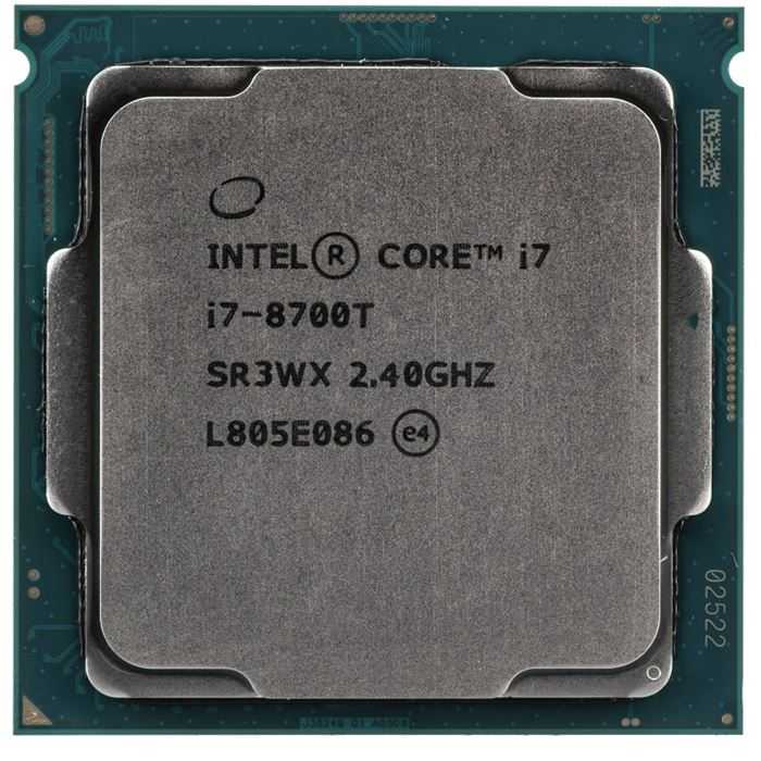 سی پی یو اینتل بدون باکس Core i7-8700T CPU