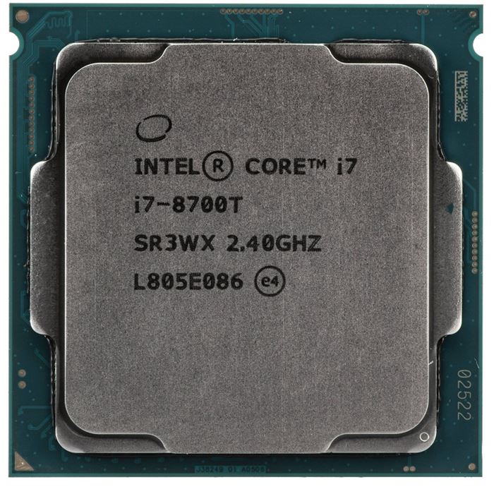 سی پی یو اینتل بدون باکس Core i7-8700T CPU