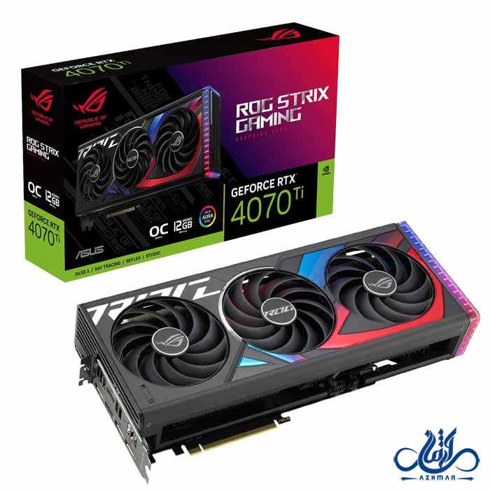 کارت گرافیک ایسوس ROG STRIX RTX 4070 Ti O12G