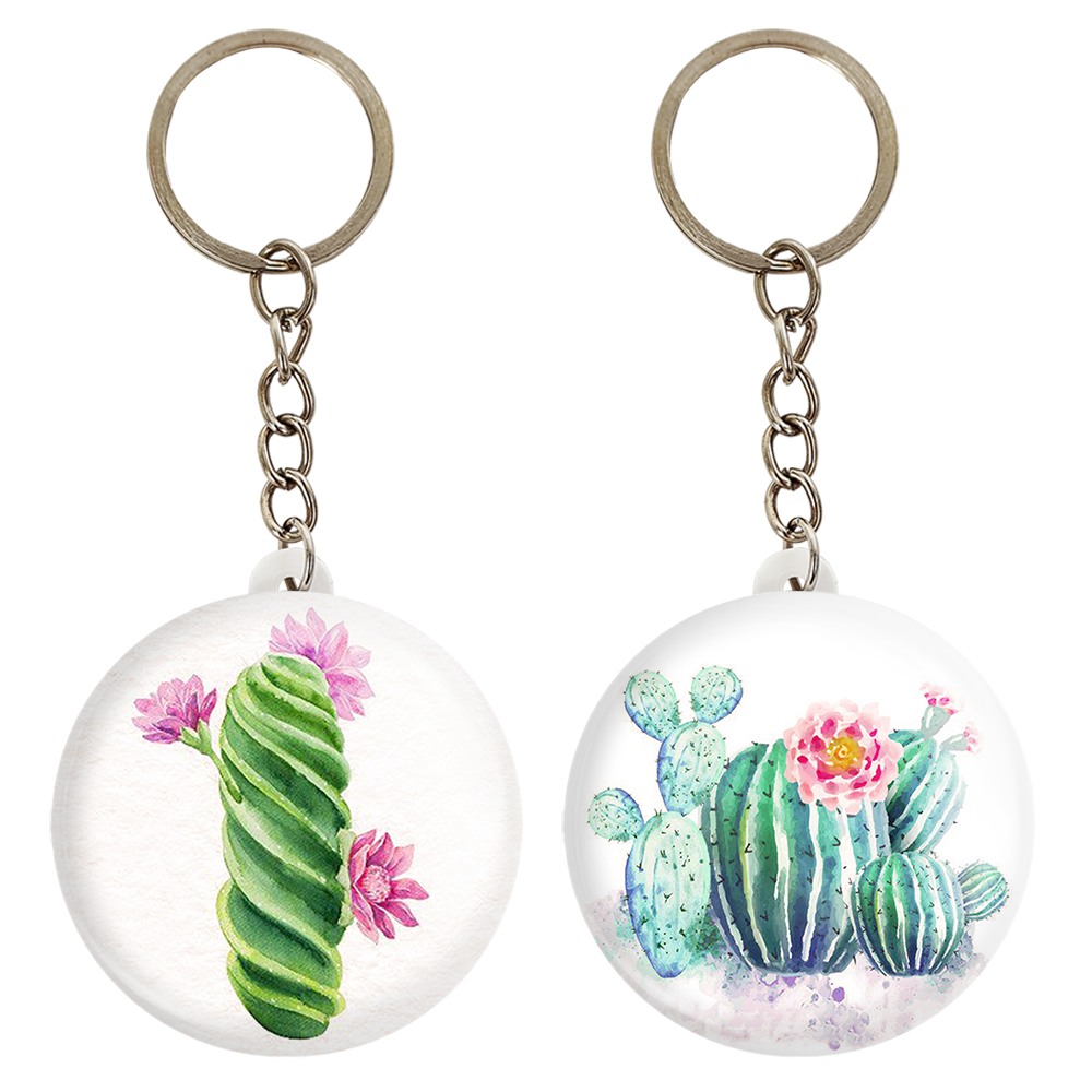 جاکلیدی خندالو مدل کاکتوس کد 52715298 مجموعه 2 عددی