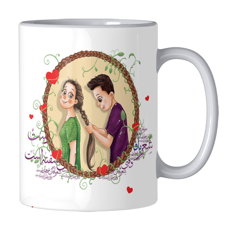 ماگ مدل عاشقانه کد 211