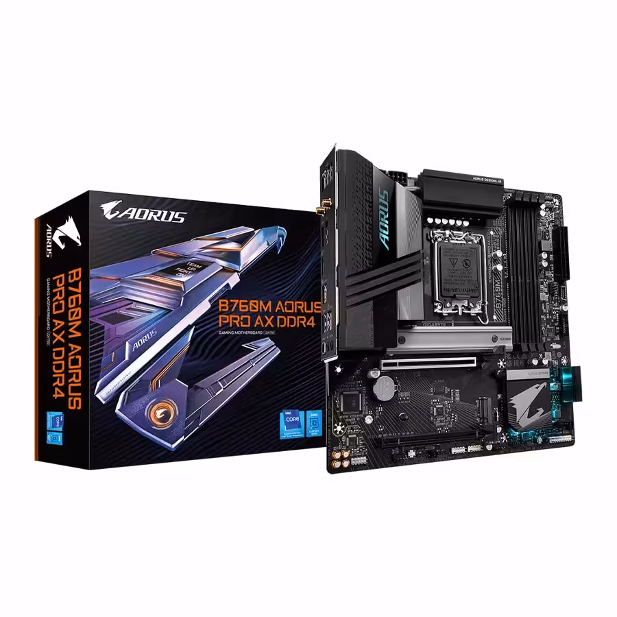 مادربرد گیگابایت B760M AORUS PRO AX DDR4