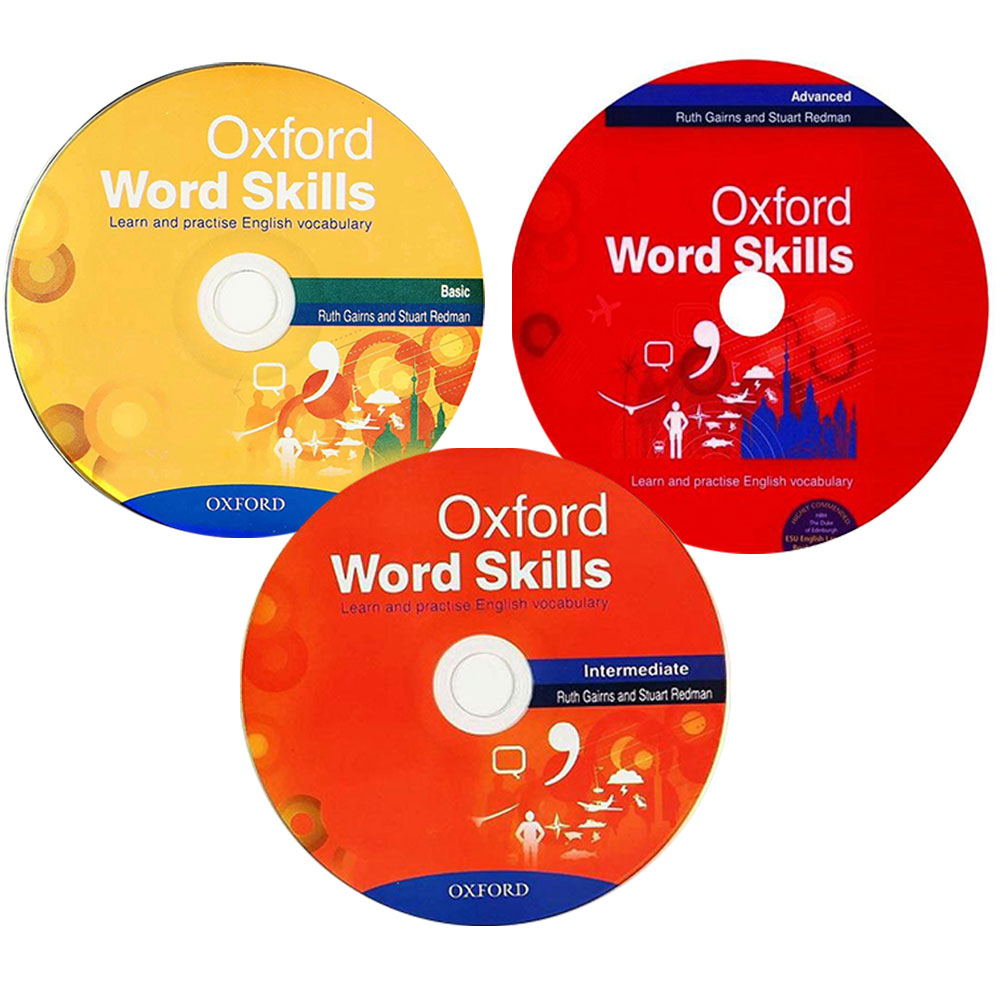 کتاب Oxford Word Skills اثر Ruth Gairns And Stuart Redman انتشارات رهنما 3 جلدی