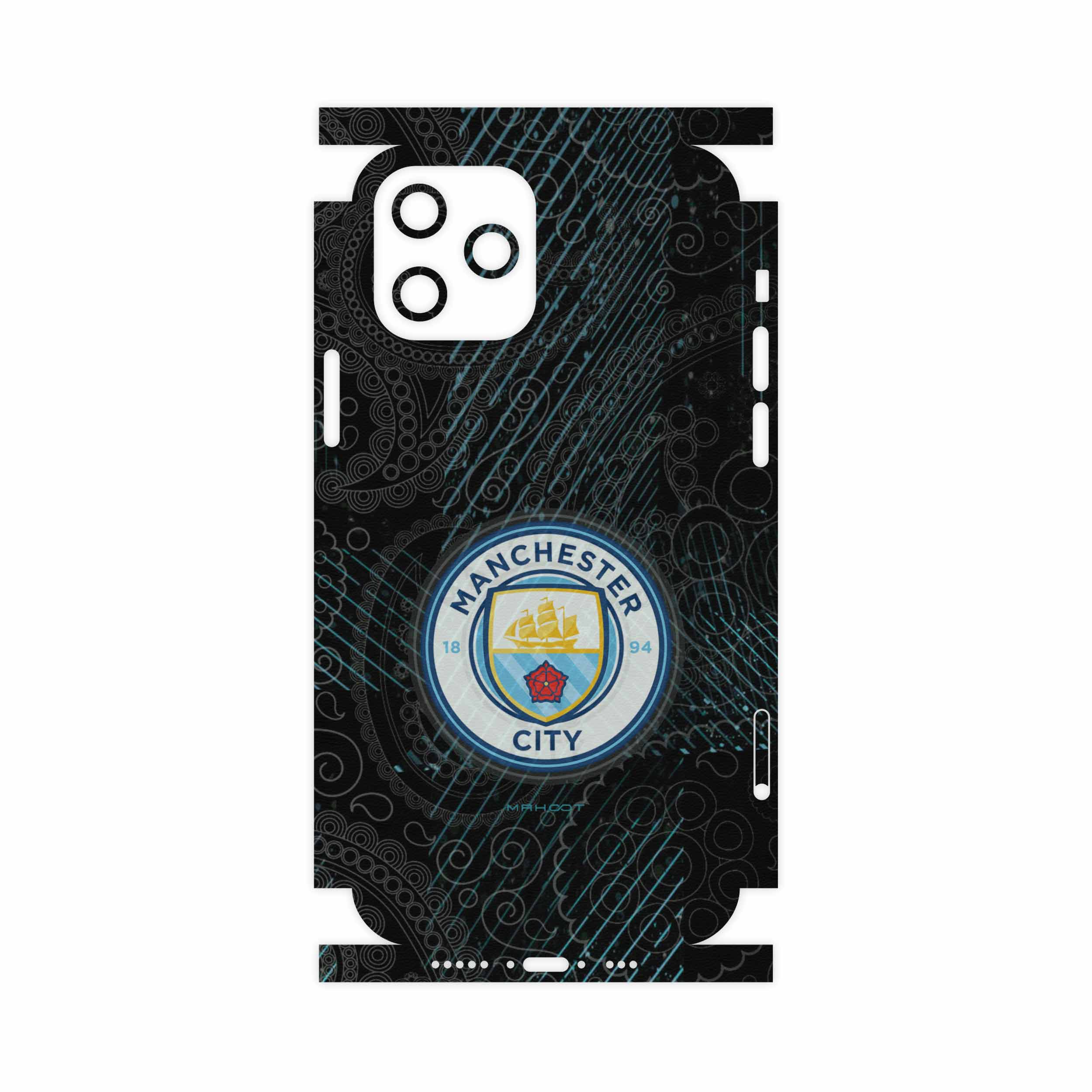 برچسب پوششی ماهوت مدل Manchester-City-FullSkin مناسب برای گوشی موبایل اپل iPhone 12 Pro