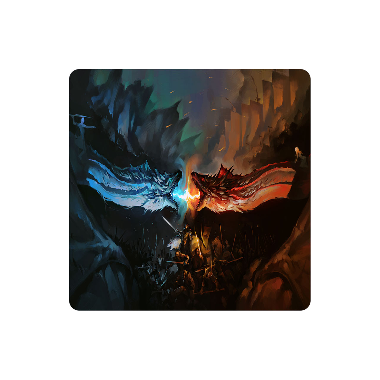 زیر لیوانی طرح Game of Thrones مدل MC1460