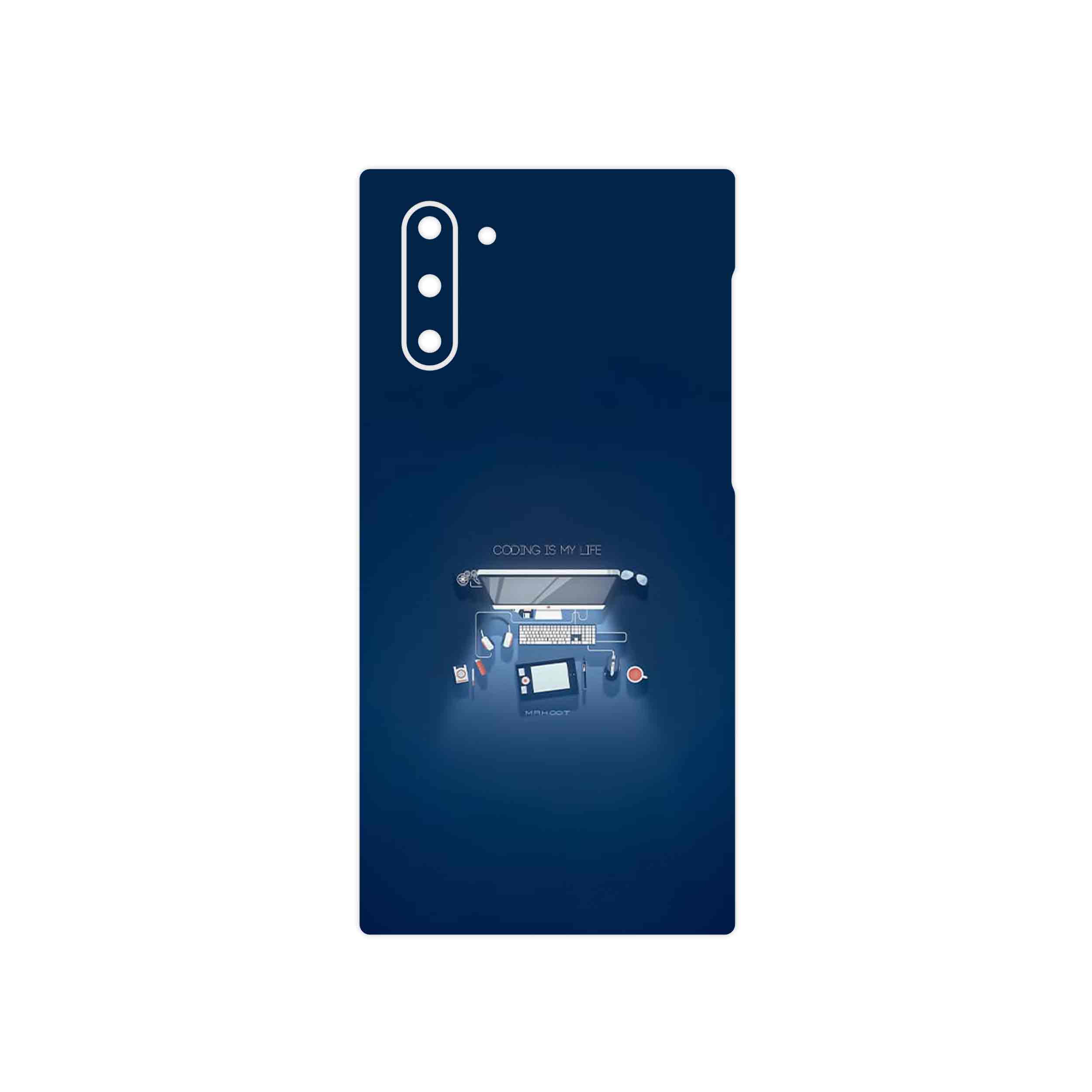 برچسب پوششی ماهوت مدل Programming 3 مناسب برای گوشی موبایل سامسونگ Galaxy Note 10