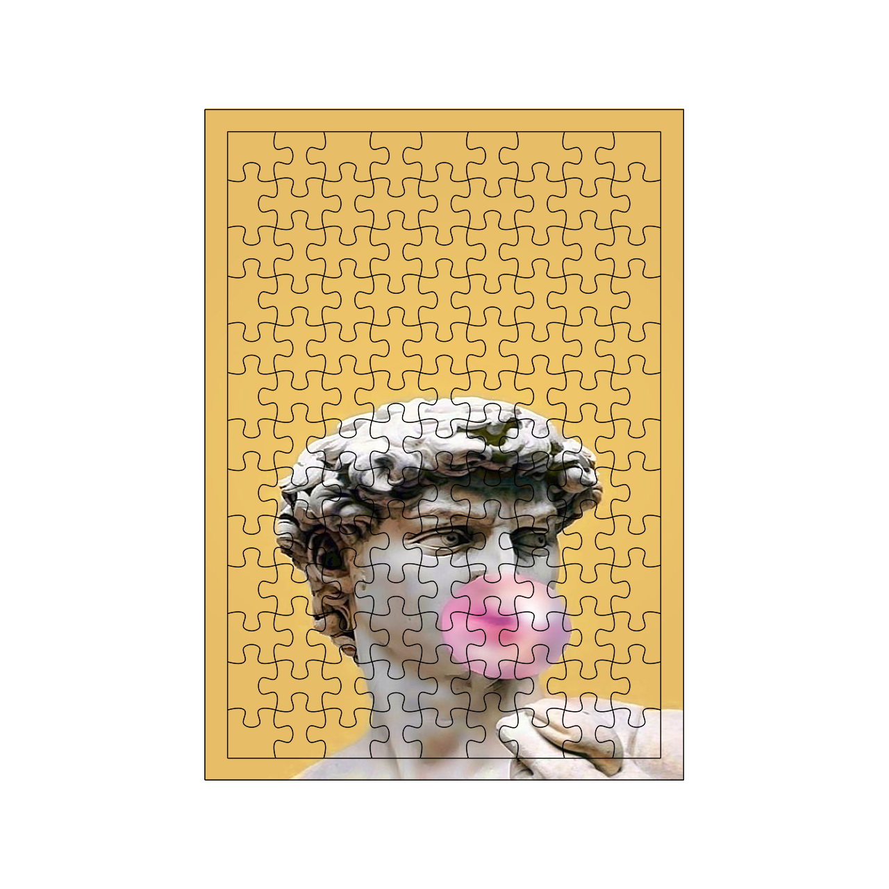 پازل 117 تکه مدل مجسمه کد 557